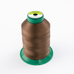 Нитки SOLID 40 артикул 0186 1200м БЕЖЕВО-ШОКОЛАДНЫЙ